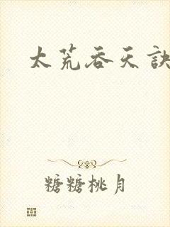 太荒吞天诀小说