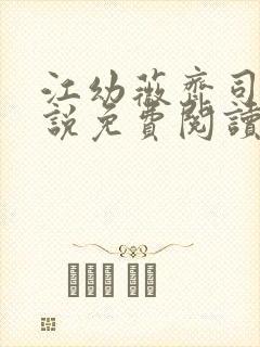 江幼薇齐司年小说免费阅读最新章节