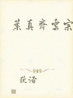 叶真齐云宗免费