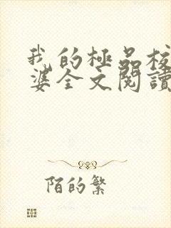 我的极品校花老婆全文阅读封面