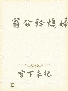 翁公干熄妇
