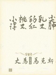 小桃的乳尖被吸得又红又肿