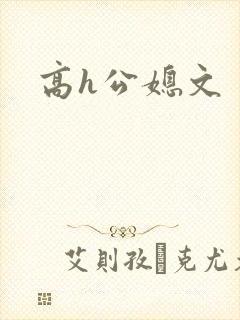 高h公媳文封面