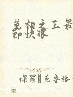 万相之王最新章节快眼封面