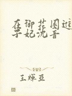 在御花园进入太子妃沈音