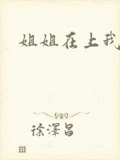 姐姐在上我在下