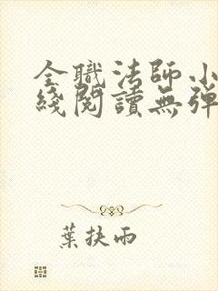全职法师小说在线阅读无弹窗