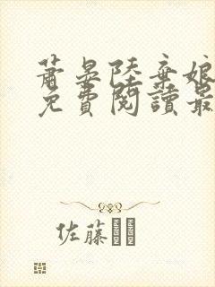 萧晏陆弃娘小说免费阅读最新章节封面