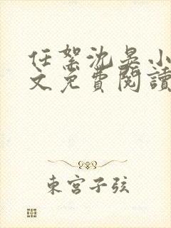 任絮沈晏小说全文免费阅读封面
