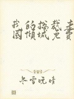 我的总裁老婆倾国倾城免费阅读