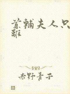 首辅夫人只想和离