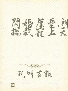 闪婚厚爱,神秘总裁宠上天