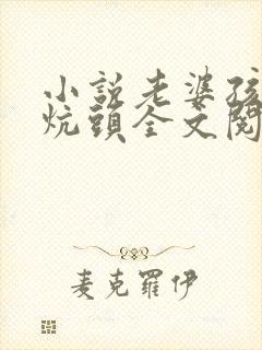 小说老婆孩子热炕头全文阅读