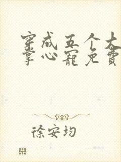 穿成五个大佬的掌心宠免费阅读