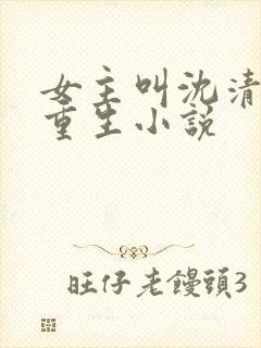 女主叫沈清月的重生小说