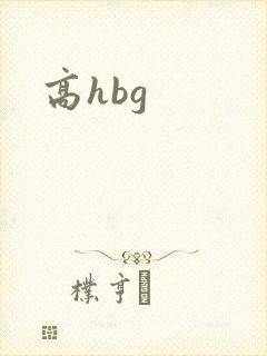 高hbg封面