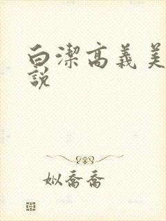 白洁高义美红小说封面