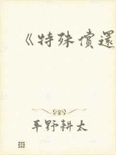 《特殊偿还》