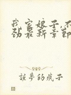我家娘子,不对劲最新章节免费