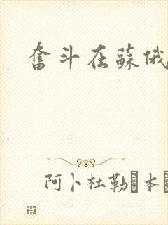 奋斗在苏俄