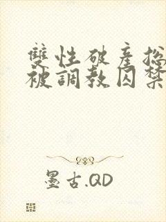 双性破产总裁受被调教囚禁