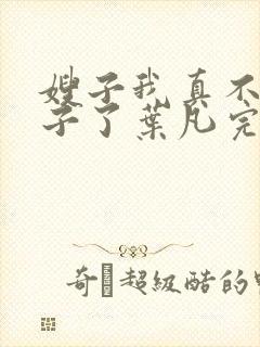 嫂子我真不是傻子了叶凡完全版