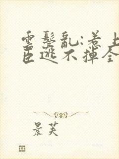 云鬓乱:惹上奸臣逃不掉全文阅封面