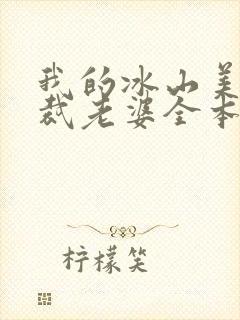 我的冰山美女总裁老婆全本免费阅读封面
