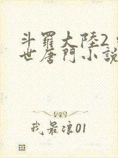 斗罗大陆2 绝世唐门小说