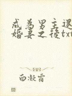 成为男主退亲未婚妻之后txt