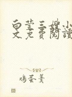 白莹三嫂小说全文免费阅读