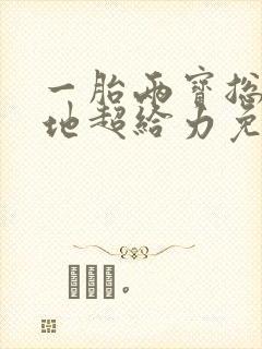 一胎两宝总裁爹地超给力免费阅读封面