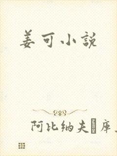 姜可小说封面