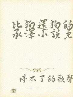 比狗还狗的他魏承泽小说免费阅读全文封面