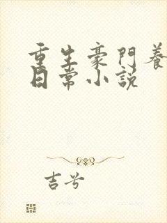 重生豪门养子的日常小说