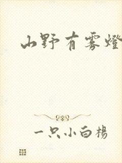 山野有雾灯
