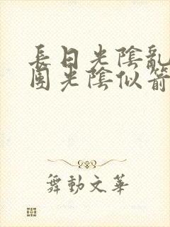 长日光阴乱作一团光阴似箭笔渺