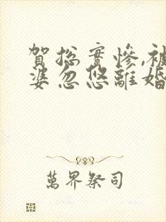 贺总实惨,被老婆忽悠离婚了下载全本
