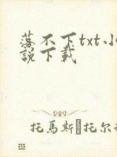 落不下txt小说下载