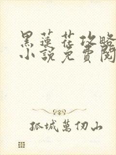 黑莲花攻略手册小说免费阅读