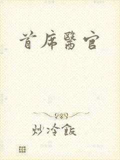 首席医官封面