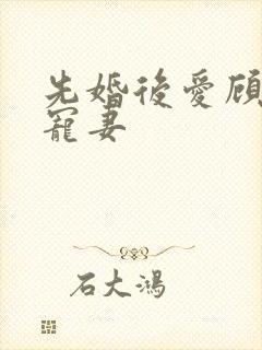 先婚后爱顾先生宠妻