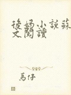 后妈小说苏柔全文阅读