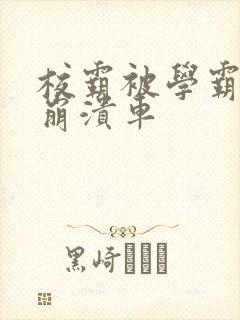 校霸被学霸玩到崩溃车封面