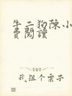 牛二狗陈小燕免费阅读封面
