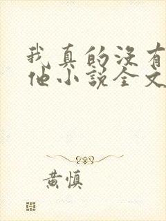 我真的没有引诱他小说全文免费阅读笔趣阁