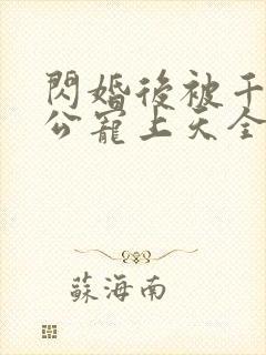 闪婚后被千亿老公宠上天全集封面