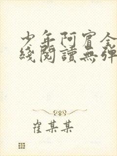 少年阿宾全文在线阅读无弹窗