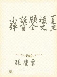 小说顾远夏婉无弹窗全文免费阅读