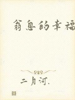 翁息的幸福封面